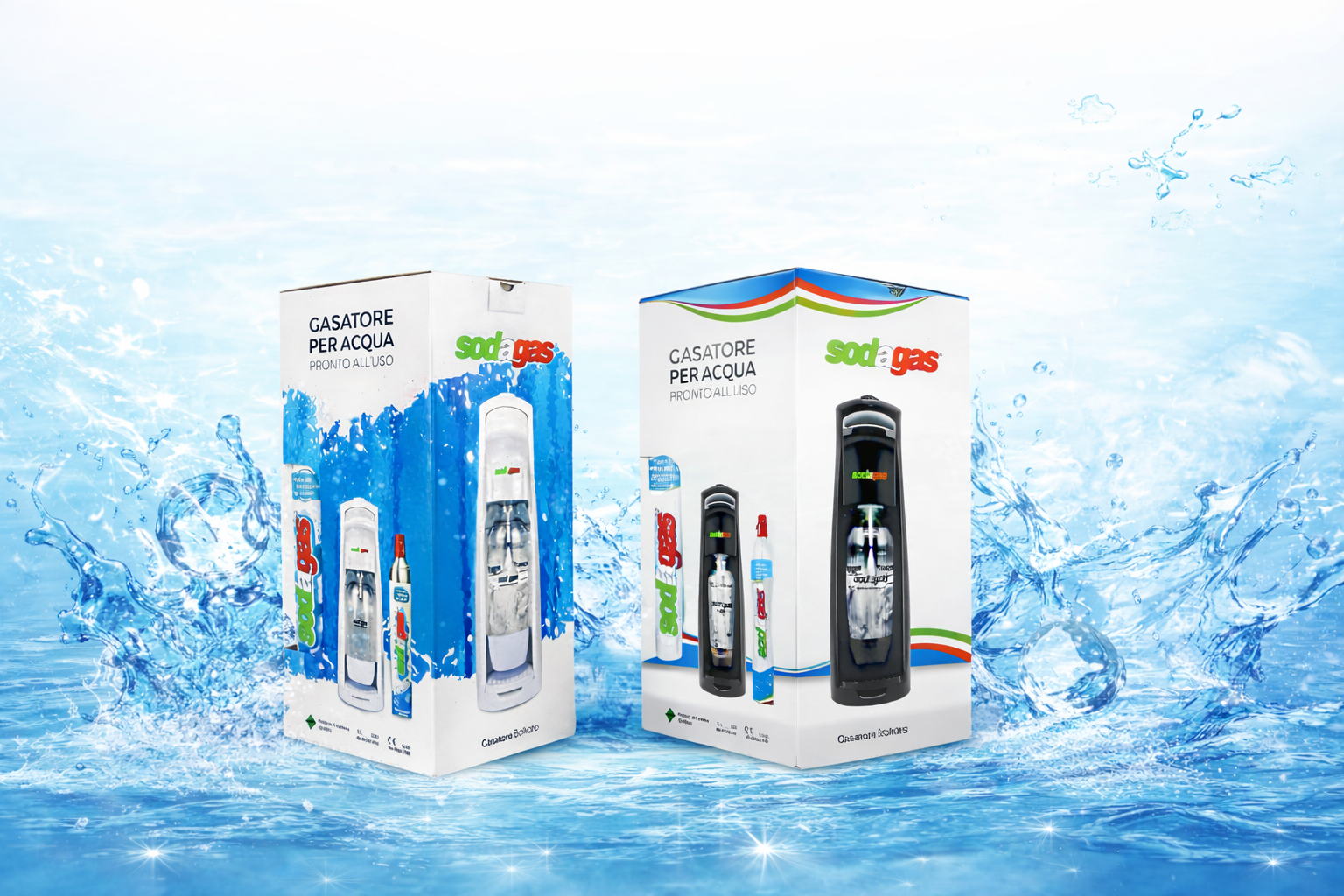 Gasatore per acqua - Sodagas